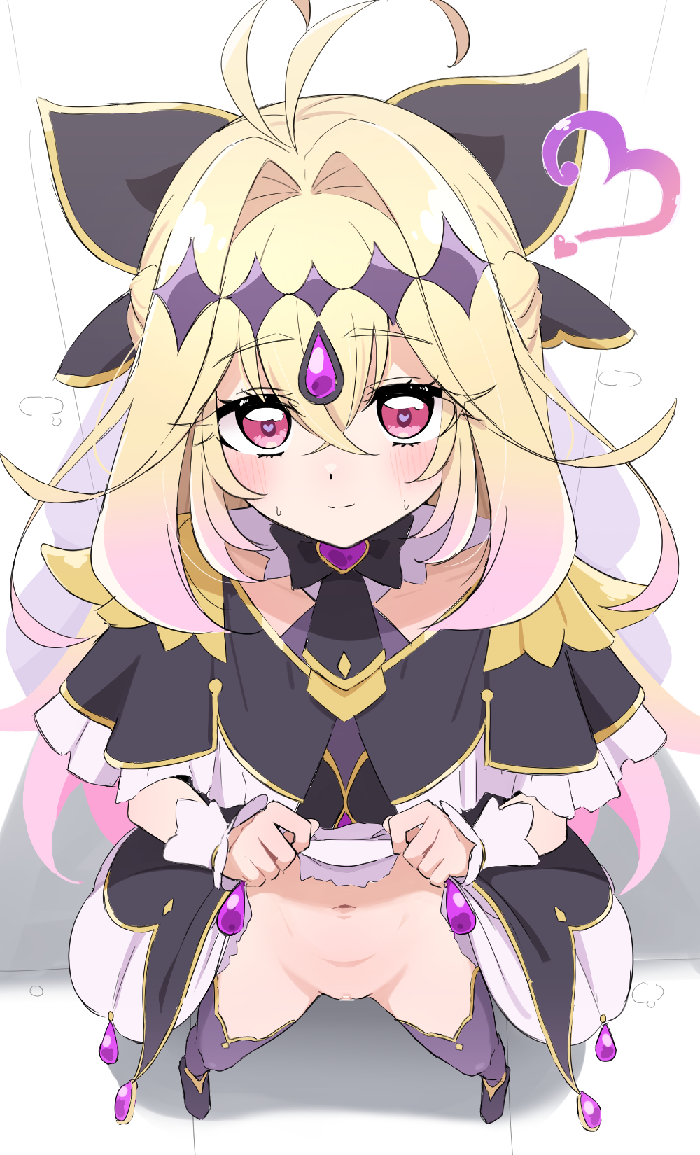 名探偵プリキュア！の森亜るるかちゃんのくぱぁしている二次画像