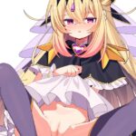 たんプリのキュアアルカナ・シャドウちゃんのノーパンたくし上げマン見せ二次エロ画像