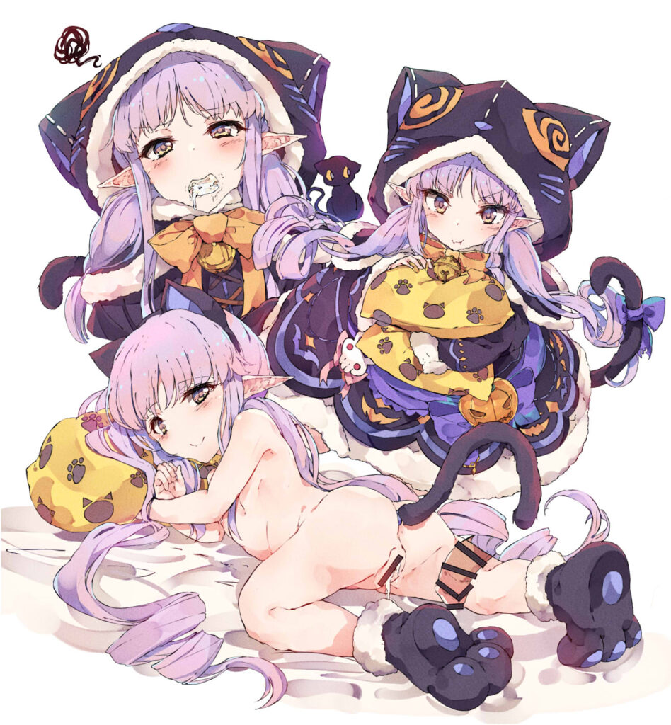 プリンセスコネクト:ReDIVE！のかわいいキョウカちゃんの猫コス二次画像