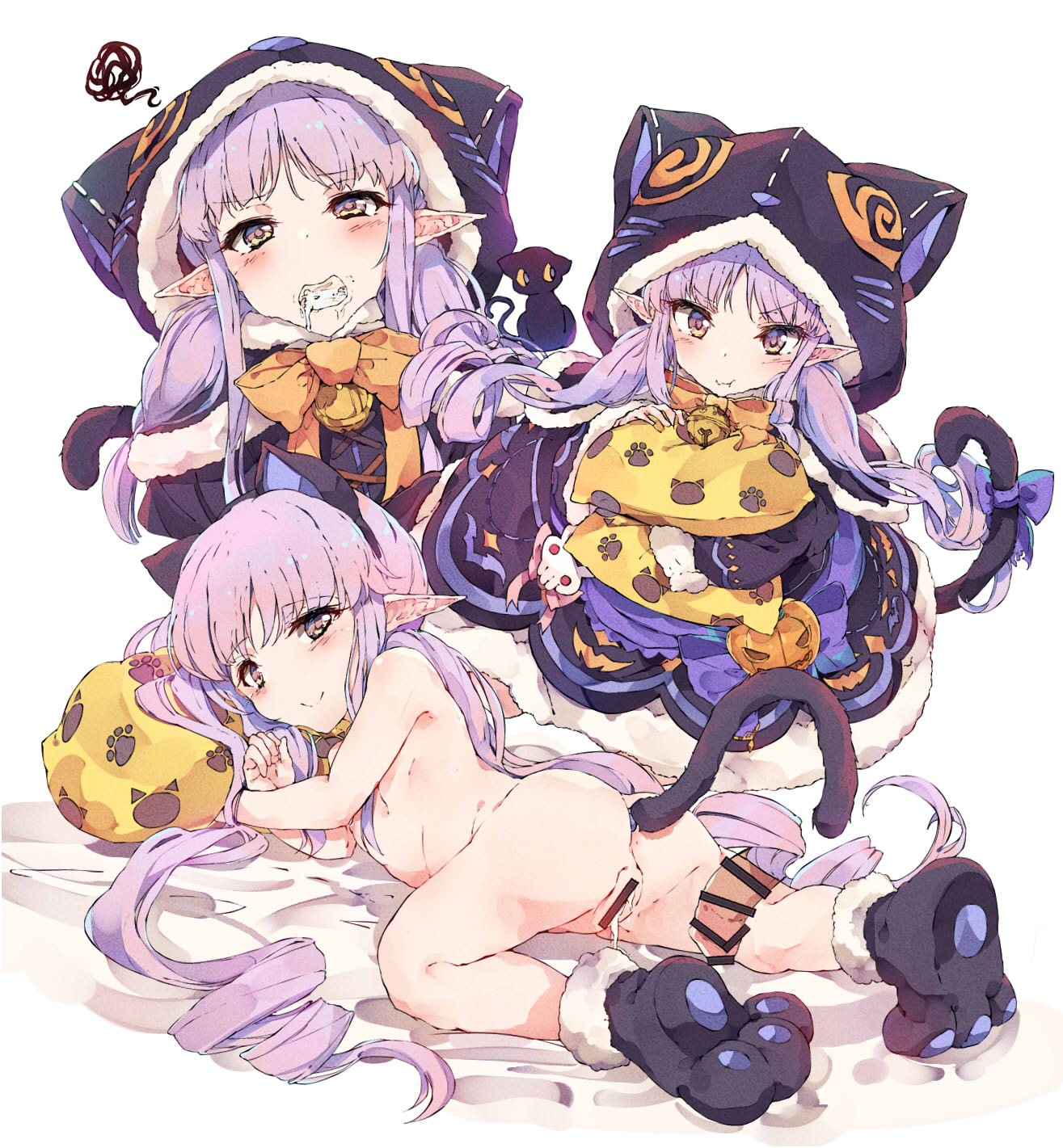 プリンセスコネクト:ReDIVE！のかわいいキョウカちゃんの猫コス二次画像