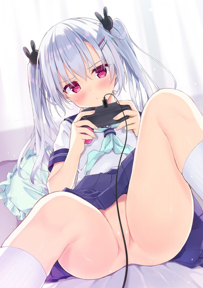 チラ見せ少女のギリセーフ画像！