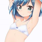 デリシャスパーティ♡プリキュアのキュアスパイシーこと芙羽ここねちゃんの脱衣中な二次画像