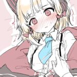 ブルアカの才羽モモイちゃんと乳首当てゲームしてるだけの健全な二次画像