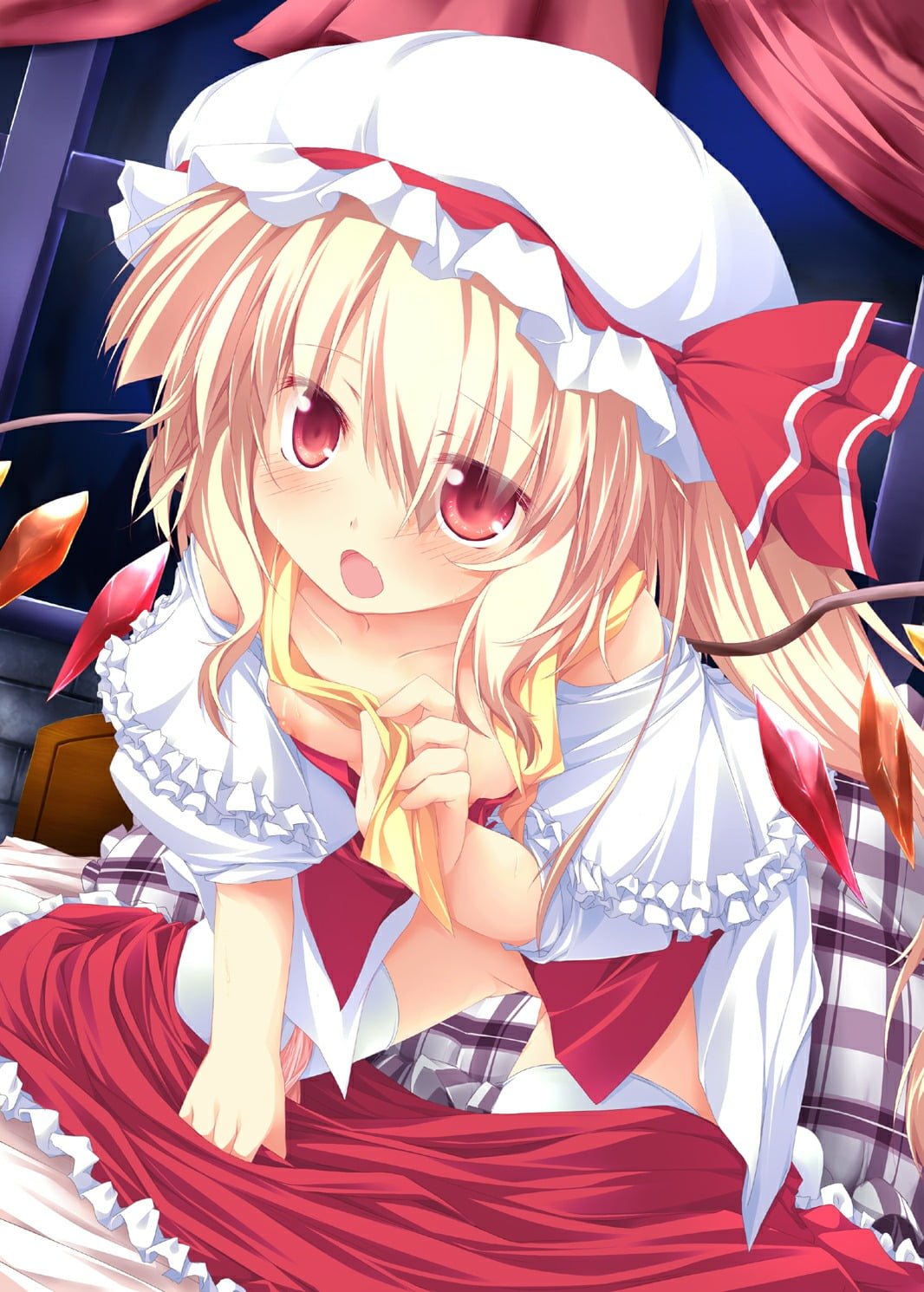 東方Projectのフランドールスカーレットちゃんの半裸でときめく画像！