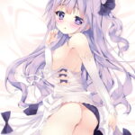 アズレンのユニコーンちゃんの圧倒的かわいい抱き枕的なシチュエーションの二次画像