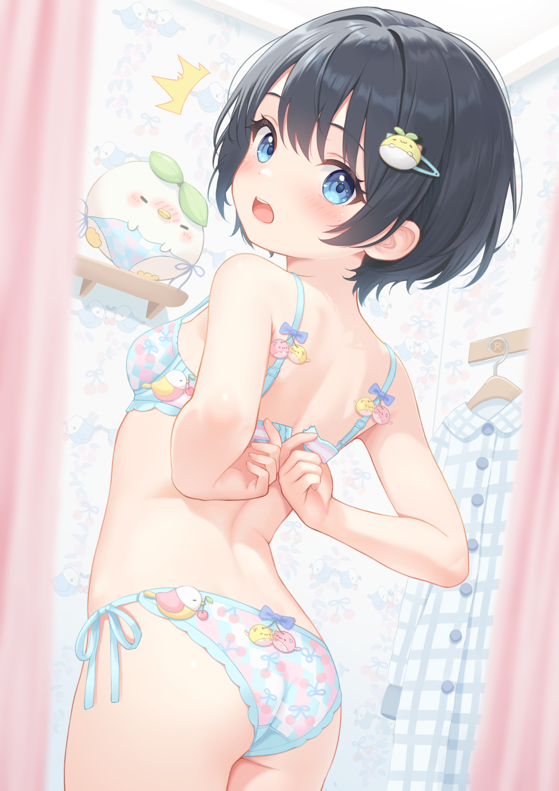王様恋愛の金髪かわいい天王伊知花ちゃんが手マンで責められてる二次画像