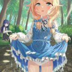 アイドルマスターシンデレラガールズの遊佐こずえちゃんの水遊びシーンの二次画像